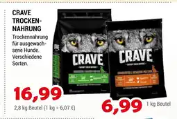 Zookauf Crave trockennahrung Angebot