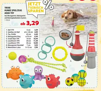 Zookauf Trixie hunde spielzeug aqua toy Angebot