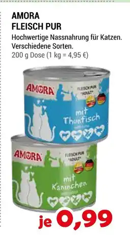 Zookauf Amora fleisch pur Angebot
