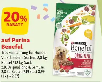 Fressnapf Purina beneful trockennahrung Angebot