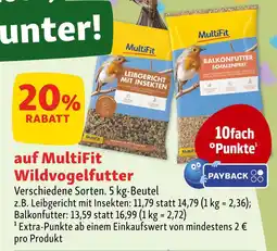 Fressnapf Multifit wildvogelfutter Angebot