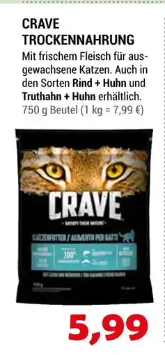 Zookauf Crave trockenfutter Angebot