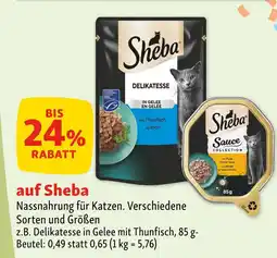 Fressnapf Sheba nassnahrung Angebot