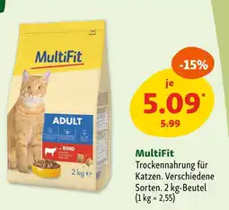 Fressnapf Multifit trockenahrung für katzen Angebot