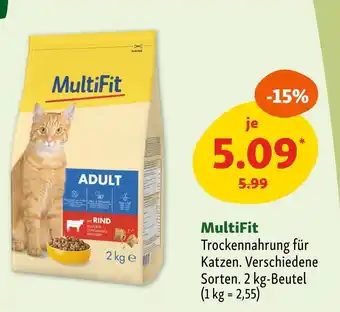 Fressnapf Multifit trockenahrung für katzen Angebot