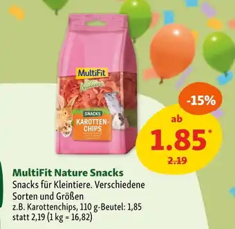 Fressnapf Multifit nature snacks Angebot
