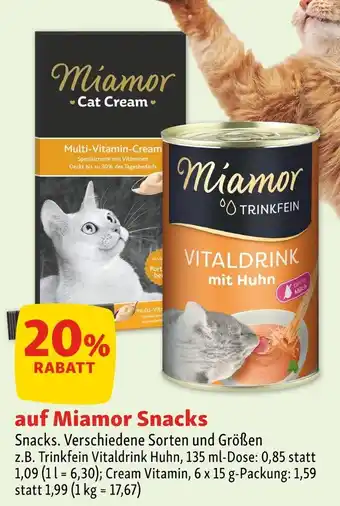 Fressnapf Miamor 20% rabatt Angebot