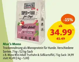 Fressnapf Mac's mono trockennahrung Angebot