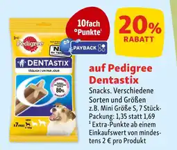 Fressnapf Pedigree dentastix Angebot