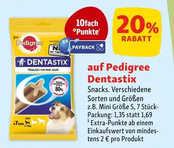 Fressnapf Pedigree dentastix Angebot