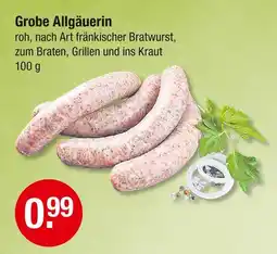 V Markt Grobe allgäuerin Angebot