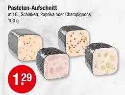 V Markt Pasteten-aufschnitt mit ei Angebot