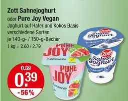 V Markt Zott sahnejoghurt Angebot