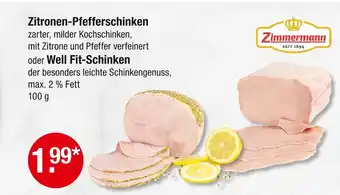 V Markt Zimmermann zitronen-pfefferschinken Angebot