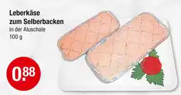 V Markt Leberkäse zum selberbacken Angebot