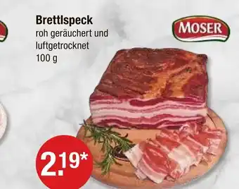 V Markt Moser brettlspeck Angebot