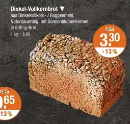 V Markt Dinkel-vollkornbrot Angebot