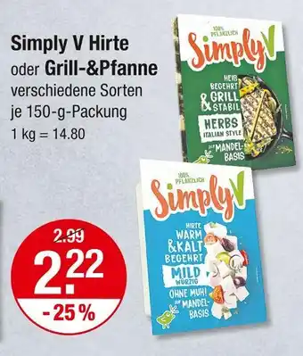 V Markt Simply v hirte Angebot