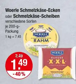 V Markt Woerle schmelzkäse-ecken Angebot