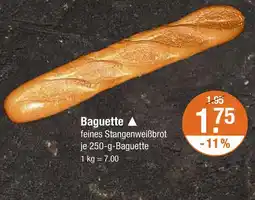 V Markt Baguette Angebot