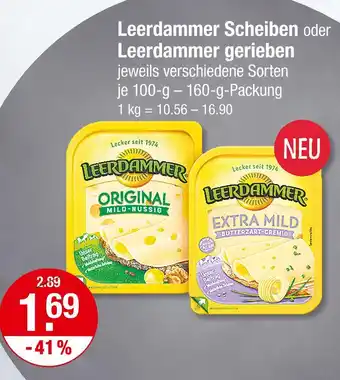 V Markt Leerdammer leerdammer scheiben Angebot