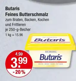 V Markt Butaris feines butterschmalz Angebot