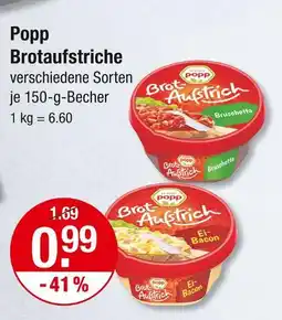 V Markt Popp brotaufstrich bruschetta Angebot