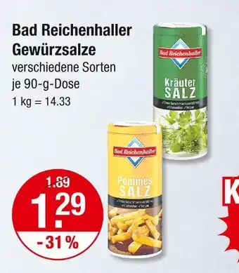 V Markt Bad reichenhaller kräuter salz Angebot