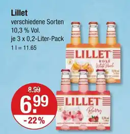 V Markt Lillet rosé wild berry Angebot
