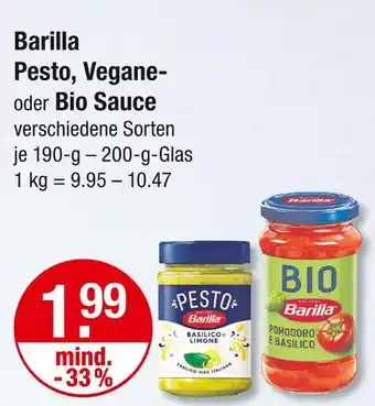 V Markt Barilla pesto basilico e limone Angebot