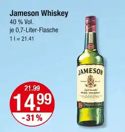 V Markt Jameson whiskey Angebot