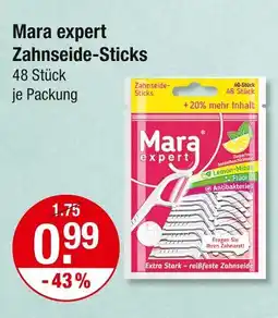 V Markt Mara expert zahnseide-sticks Angebot