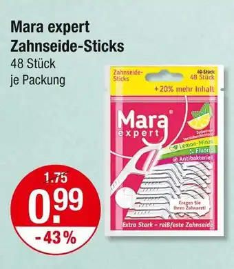 V Markt Mara expert zahnseide-sticks Angebot