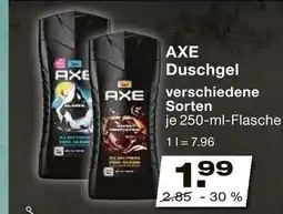 V Markt Axe duschgel Angebot