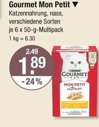 V Markt Purina gourmet mon petit Angebot