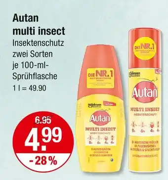 V Markt Autan multi insect insektenschutz Angebot
