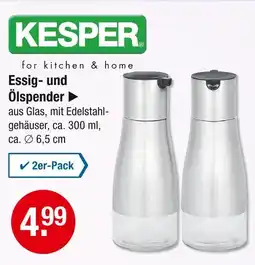 V Markt Kesper essig- und ölspender Angebot