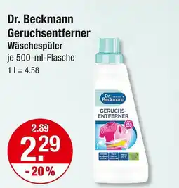 V Markt Dr. beckmann geruchsentferner wäschespüler Angebot