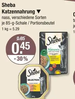 V Markt Sheba katzennahrung Angebot