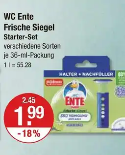 V Markt Wc ente frische siegel starter-set Angebot