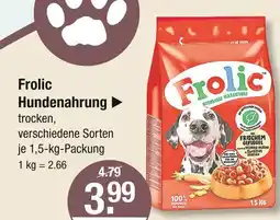 V Markt Frolic hundenahrung Angebot