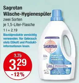 V Markt Sagrotan wäsche-hygienespüler Angebot