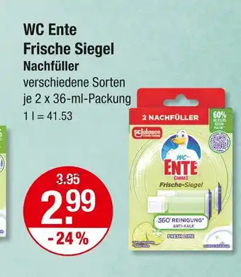 V Markt Wc ente frische siegel nachfüller Angebot