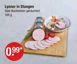 V Markt Lyoner in stangen Angebot