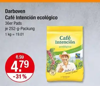 V Markt Darboven café intención ecológico Angebot