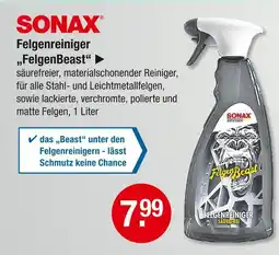 V Markt Sonax felgenreiniger felgenbeast Angebot