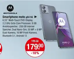 V Markt Motorola smartphone moto g84 5g Angebot