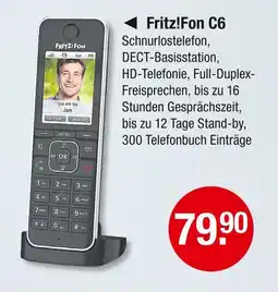 V Markt Fritz!fon fritz!fon c6 Angebot