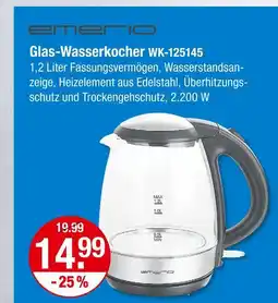 V Markt Emerio glas-wasserkocher wk-125145 Angebot
