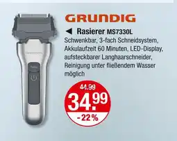 V Markt Grundig rasierer ms7330l Angebot